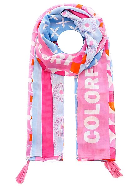 Zwillingsherz Modeschal Schal "Colorful Mind", mit günstig online kaufen