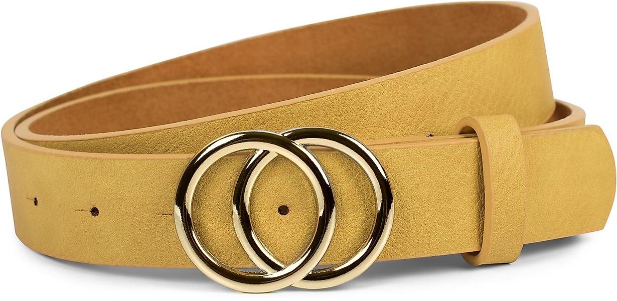 styleBREAKER Synthetikgürtel Gürtel mit Ringschnalle (1-St) günstig online kaufen