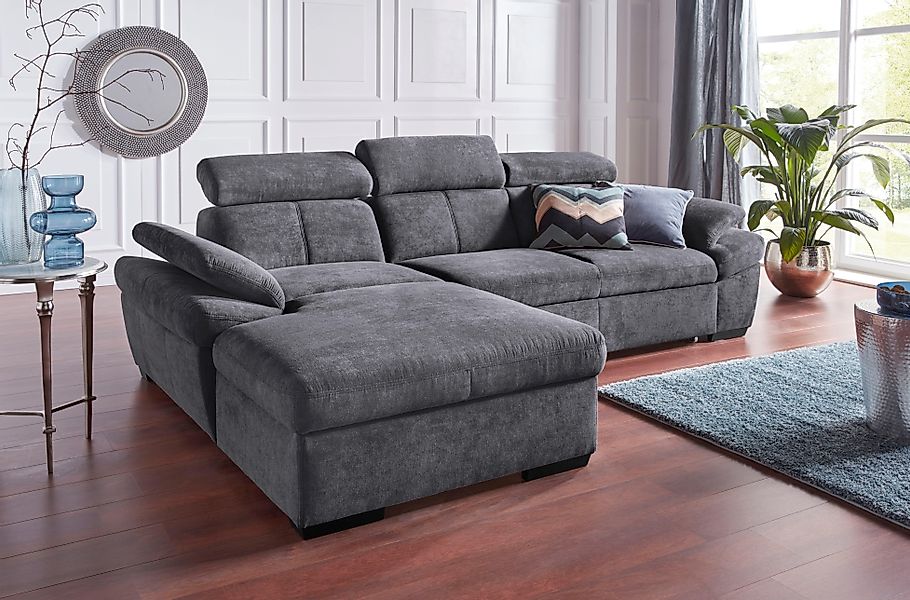 exxpo - sofa fashion Ecksofa "Salerno, klassisch modernes Funktionssofa, ho günstig online kaufen