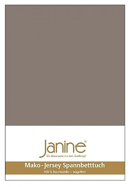 Janine Spannbettlaken Janine Mako Jersey Spannbetttuch günstig online kaufen