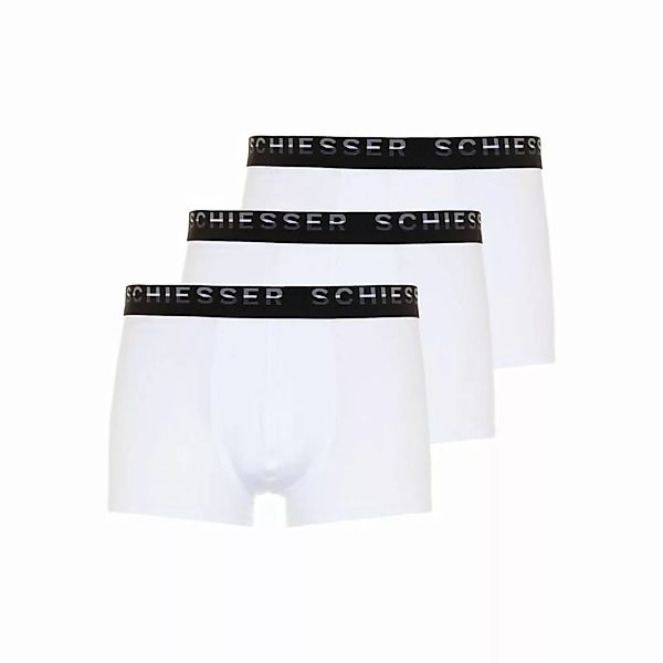 SCHIESSER Herren Shorts 3er Pack - Hip-Shorts, Pima Cotton, Stretch, einfar günstig online kaufen