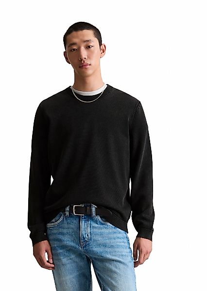 Marc OPolo DENIM Strickpullover regular fit, Rundhals, sanfte Struktur günstig online kaufen
