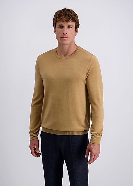 Pierre Cardin Rundhalspullover mit Rundhalsausschnitt günstig online kaufen