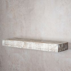 Levandeo® Wandregal, levandeo Wandregal Holz Massiv günstig online kaufen