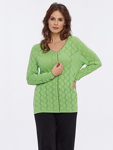 PUNTO & FILO V-Ausschnitt-Pullover Strickpullover Figurumspielend günstig online kaufen