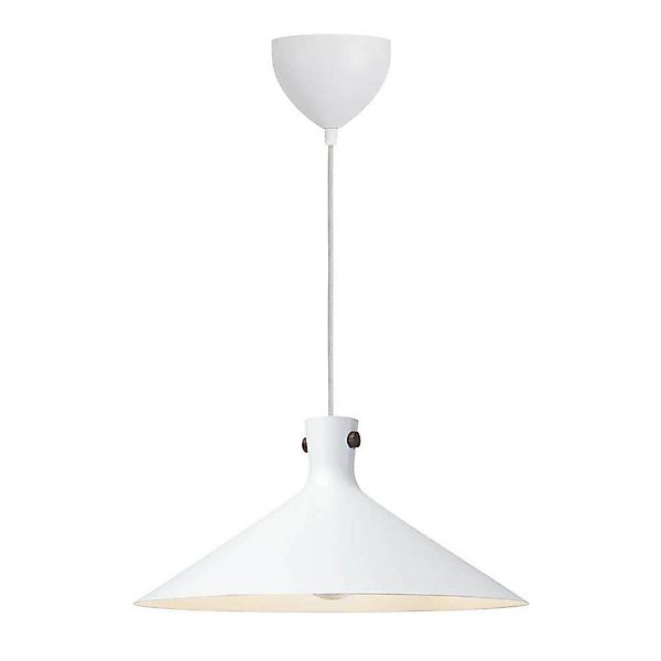 Pendelleuchte Dorina, weiß, Ø 45 cm, Metall günstig online kaufen
