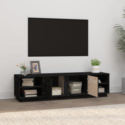 vidaXL TV-Schrank TV-Schrank Schwarz 156x40x40 cm günstig online kaufen