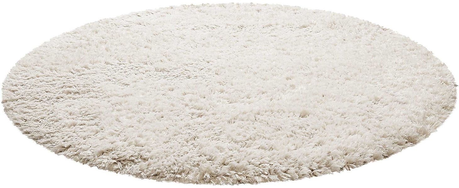 Homie Living Hochflor-Teppich »Matteo HL-0961«, rund, 50 mm Höhe, 100% recy günstig online kaufen