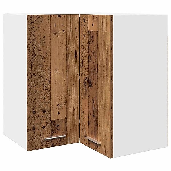 vidaXL Eck-Hängeschrank Lyon Altholz-Optik 57x57x60 cm Holzwerkstoff 856122 günstig online kaufen