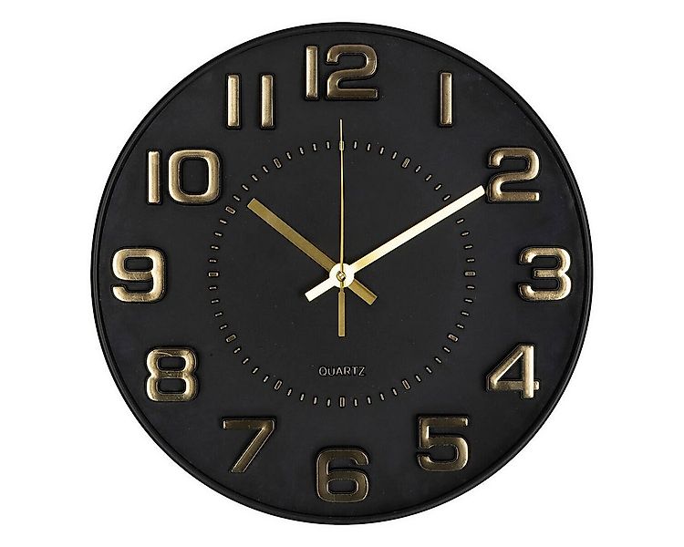 Atmosphera Créateur d'intérieur Wanduhr Wanduhr mit 3D-Ziffernblatt DORIS, günstig online kaufen