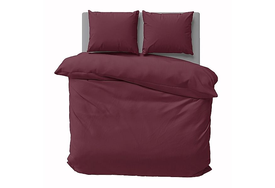 Visaggio Bettwäsche Mikrofaser Uni 135x200 155x220 200x200 Einfarbig Allerg günstig online kaufen