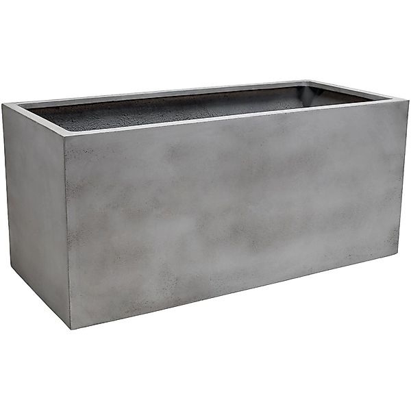 VIVANNO Pflanzkübel Fiberglas MAXI Kasten - Grau Beton-Design (1 St), 60x30 günstig online kaufen