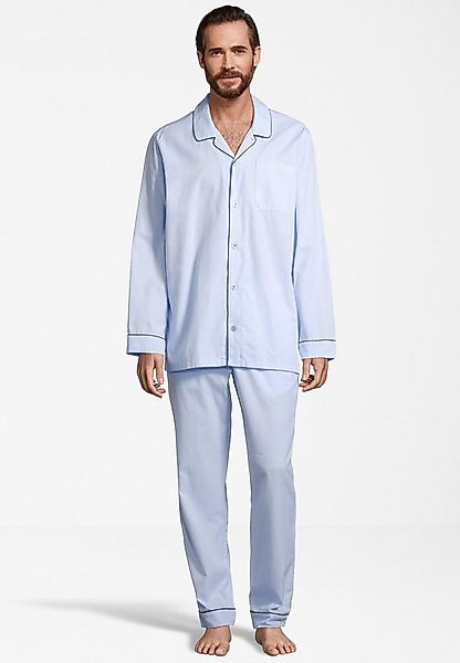 seidensticker Pyjama Web (Set, 2 tlg) Pyjama - Baumwolle - Atmungsaktiv - O günstig online kaufen