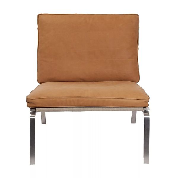 NORR 11 - Man Lounge Chair Sessel - cognac braun/Leder Vintage Leather Cogn günstig online kaufen