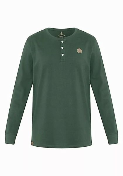 NAVIGATOR Langarmshirt im Henley-Look günstig online kaufen