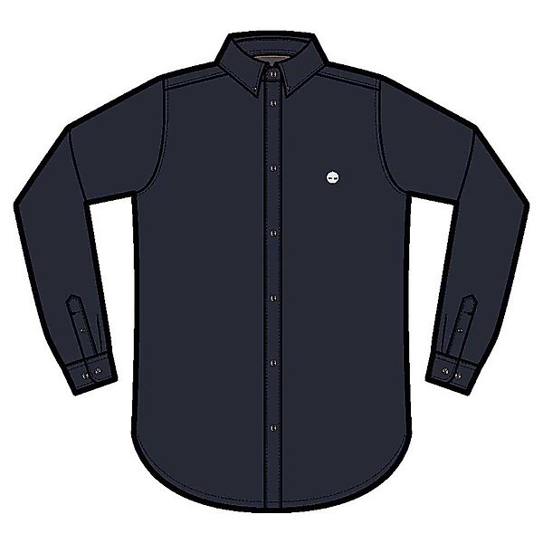 Timberland Pleasant River Stretch Oxford Slim Langarm Hemd XL Dark Sapphire günstig online kaufen
