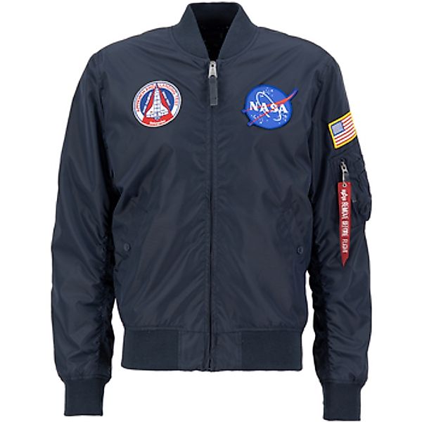 Alpha  Herren-Jacke MA-1 TT NASA Reversible II - rep.blue günstig online kaufen