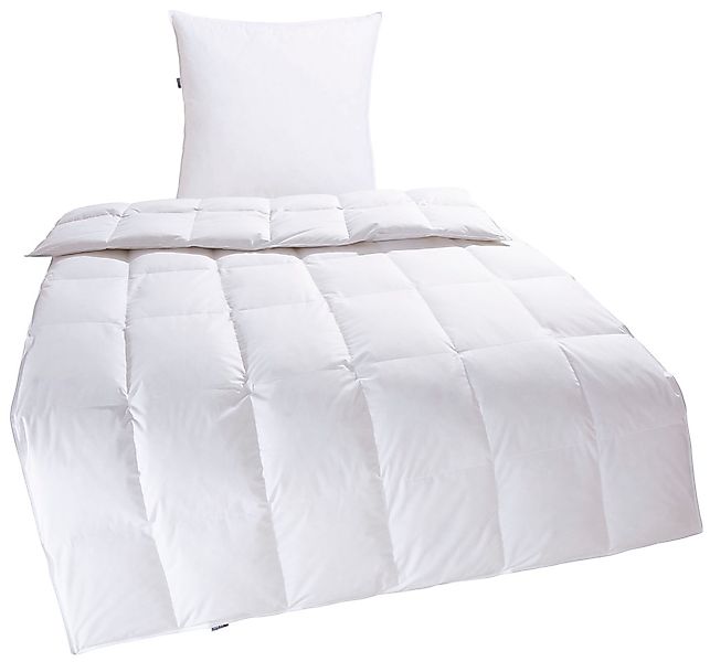 OTTO home Federbettdecke + Kopfkissen "Irah Bettdecke 135x200 cm, 155x220 c günstig online kaufen