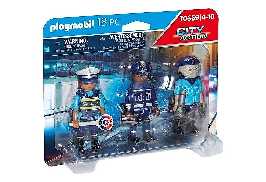 Playmobil® 70669 Figurenset Polizei Konstruktions-Spielset günstig online kaufen