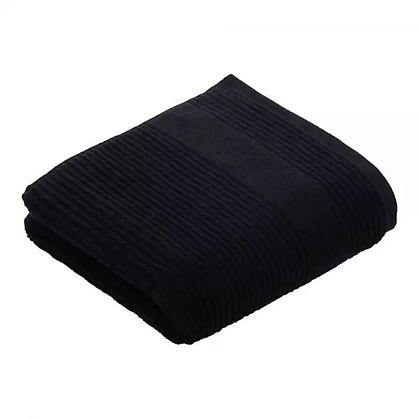 Vossen Handtücher Tomorrow - Farbe: schwarz - 7900 - Seiflappen 30x30 cm günstig online kaufen