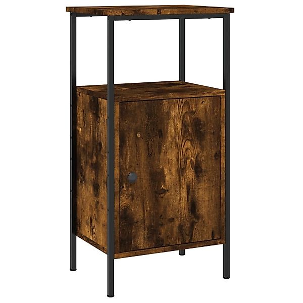 vidaXL Nachttisch Nachttisch Räuchereiche 41x31x80 cm günstig online kaufen