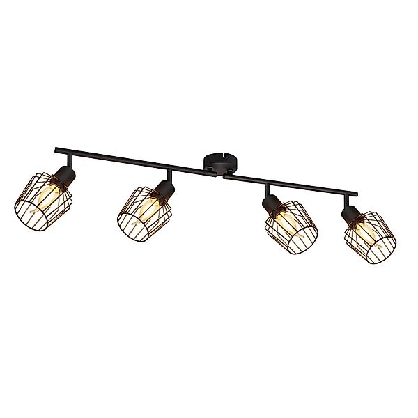 Nettlife LED Deckenspots Schwarz Weiß E14 günstig online kaufen