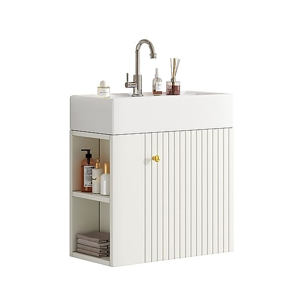 HAUSS SPOLE Waschtisch Waschbecken Badschrank-hängend mit günstig online kaufen