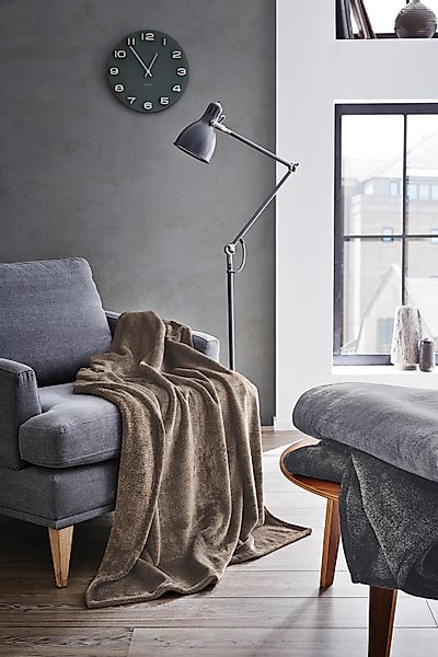 Wohndecke Melange, bugatti, in melierter Optik, günstig online kaufen