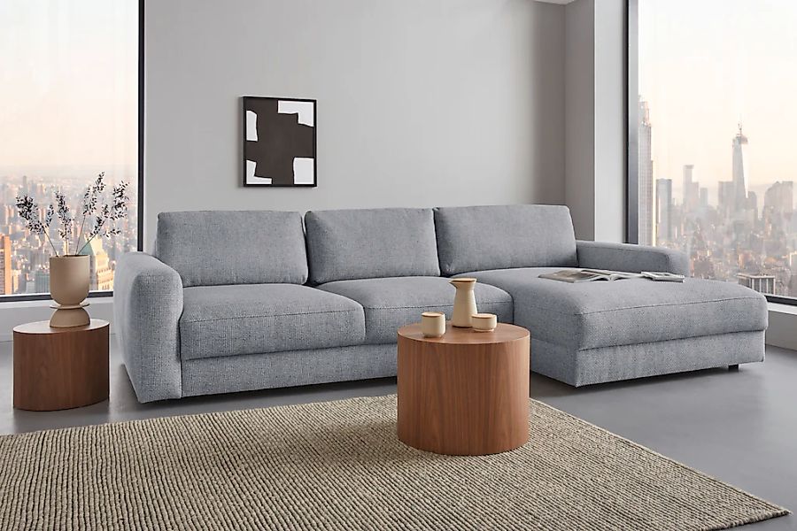 Home affaire Ecksofa "Bloomfield, elegant, viel Platz, Mega Couch, Breite 3 günstig online kaufen