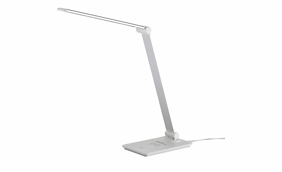 KHG LED-Tischleuchte  weiß mit Qi-Charger   ¦ weiß ¦ Maße (cm): B: 32,5 H: günstig online kaufen