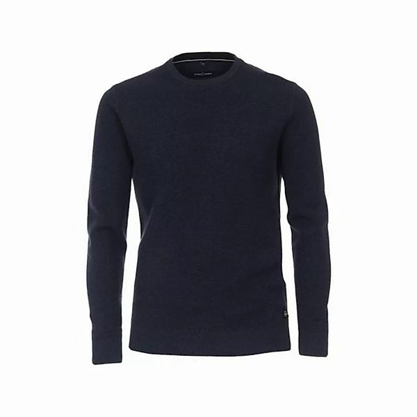 CASAMODA Rundhalspullover blau regular fit (1-tlg) günstig online kaufen