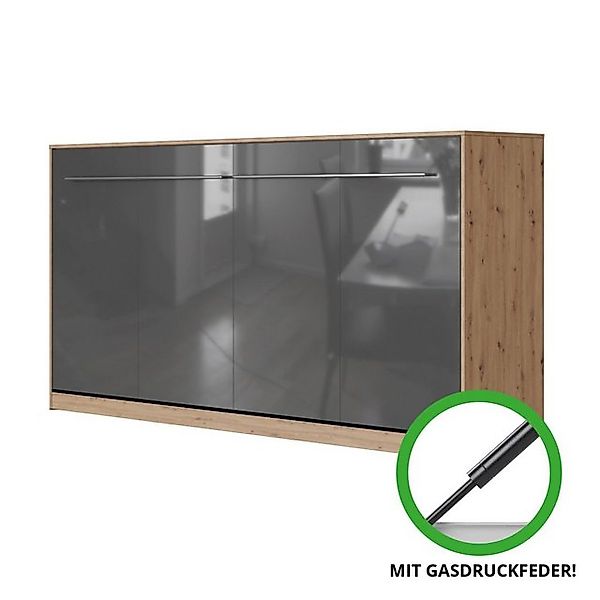 SMARTBett Schrankbett SMARTBett Standard 90x200 Komfort Lattenrost horizont günstig online kaufen