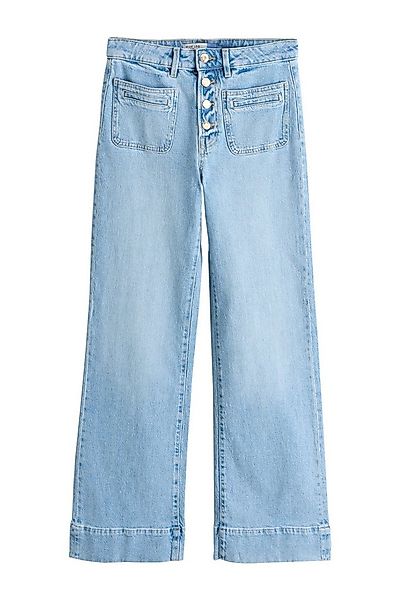 Next Weite Jeans Jeans mit weitem Bein und Tasche, Kurzgröße (1-tlg) günstig online kaufen