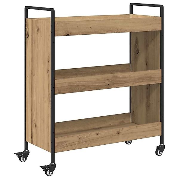 vidaXL Küchenwagen Küchentrolley Artisan-Eiche 70 x günstig online kaufen