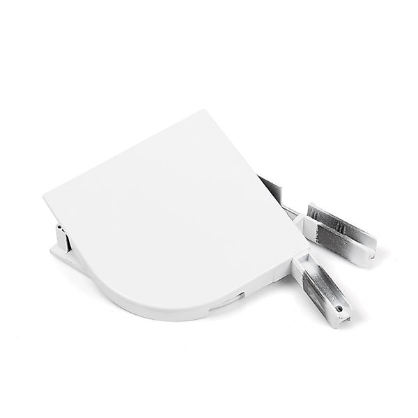 Avosdim Alu Blendkappen Viertelrund 150mm Weiß Ral 9016 günstig online kaufen