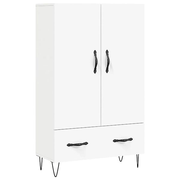 vidaXL Highboard Weiß 69,5x31x115 cm Holzwerkstoff 828228 günstig online kaufen