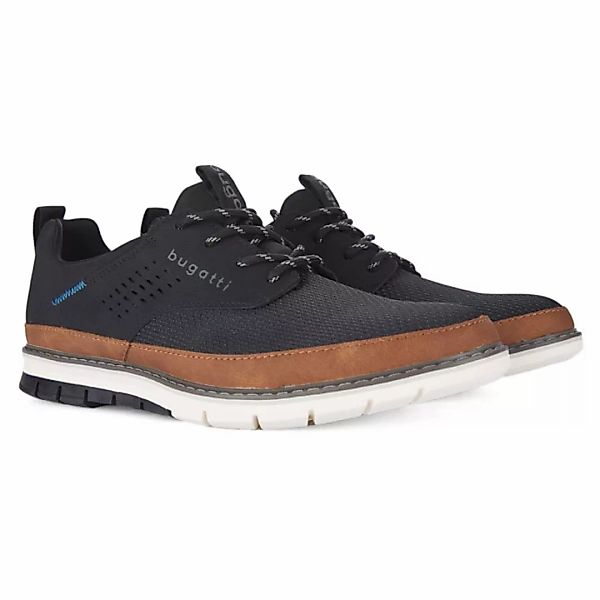 bugatti Schnürschuh mit Lochmuster, Freizeitschuh, Halbschuh, günstig online kaufen