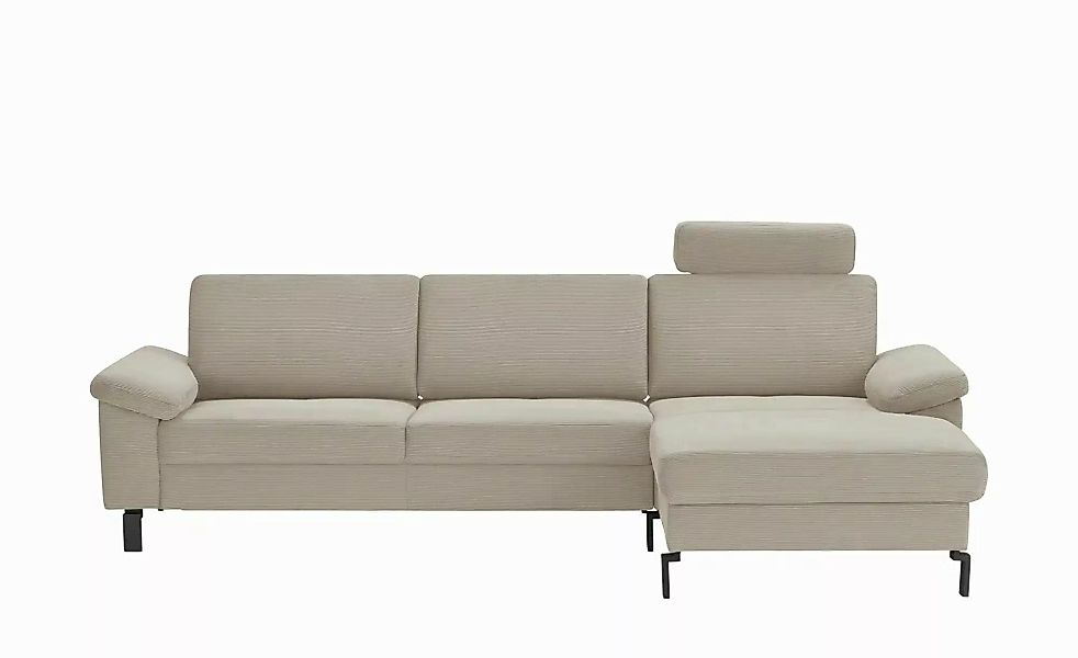 Max Schelling Ecksofa Feincord Maximum Move ¦ beige ¦ Maße (cm): B: 284 H: günstig online kaufen