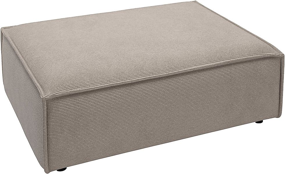 Places of Style Polsterhocker "Watertown, XXL Hockerbank passend zum Sofa - günstig online kaufen