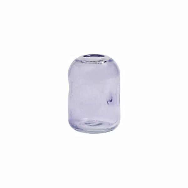 Vase Bubble glas violett / Recycling-Glas - Ø 10 x H 14 cm - & klevering - günstig online kaufen