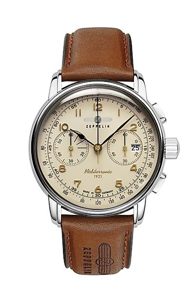 ZEPPELIN Chronograph Herrenuhr Mediterranee, Made in günstig online kaufen