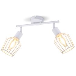 Nettlife LED Deckenspots Schwarz Weiß E14 günstig online kaufen