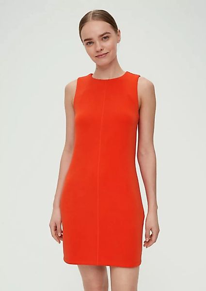 s.Oliver Minikleid Scuba-Kleid aus Modalmix Ziernaht günstig online kaufen