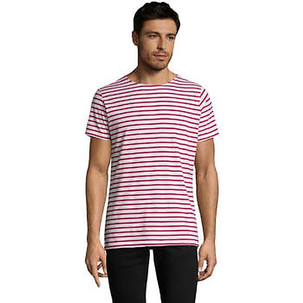 Sols  T-Shirt Camiseta de hombre a rayas-100% algodón peinado Ringspun günstig online kaufen