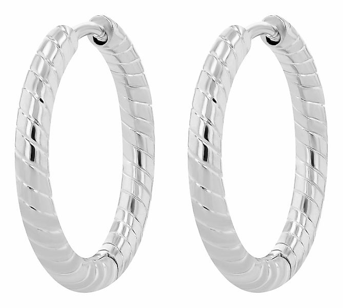 Adelia´s Paar Creolen "Damen Ohrringe – Creole aus Edelstahl" Ideal als Ges günstig online kaufen