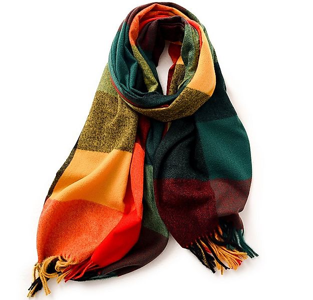 Coonoor Modeschal Damen Winter Schal Kariert übergroßer Quadratisch Deckens günstig online kaufen