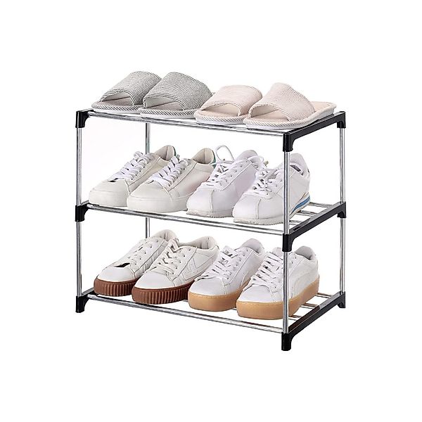Auledio Schuhregal Schuhregal, 3-stöckig, stapelbar und günstig online kaufen
