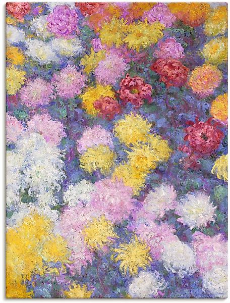 Artland Leinwandbild »Chrysanthemen. 1897«, Blumenwiese, (1 St.), auf Keilr günstig online kaufen