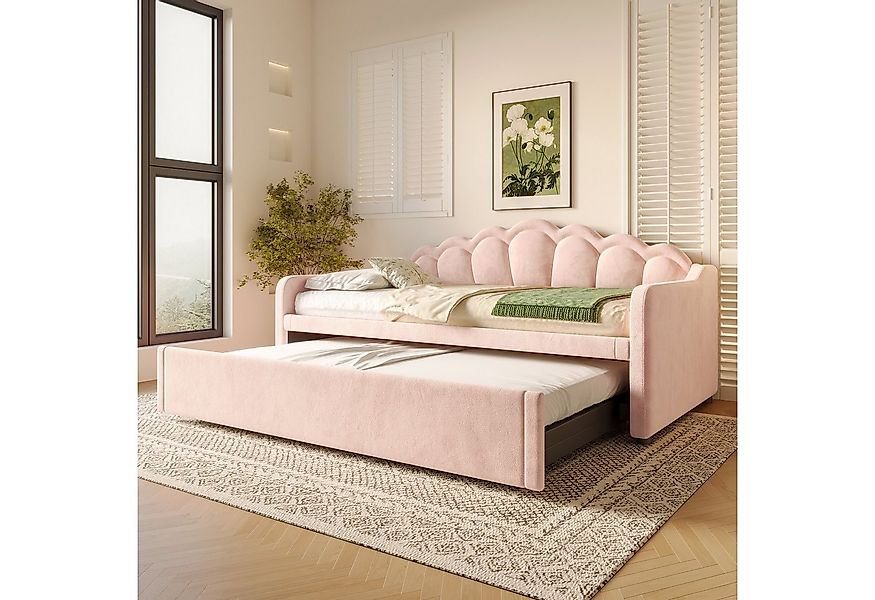 TavilaEcon Daybett Tagesbett mit ausziehbarem Bett, Schlafsofa, ohne Matrat günstig online kaufen