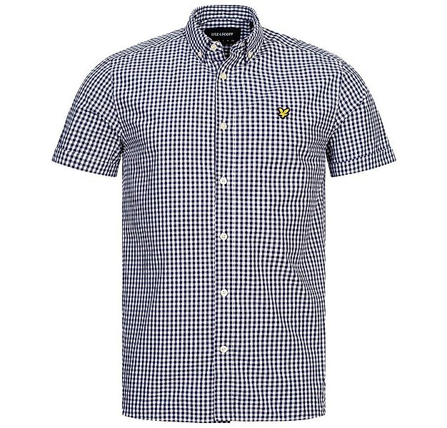 Lyle & Scott Kurzarmhemd Gingham günstig online kaufen